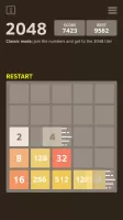 2048 Number puzzle game