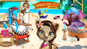 Jungle Animal Hair Salon 2