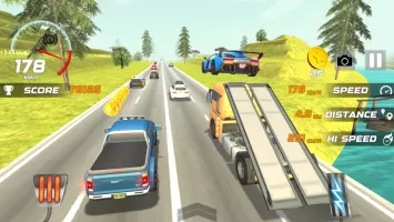 Heavy Traffic Rider Car Game