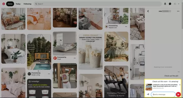 How to Send Private Messages on Pinterest?
