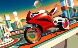 Gravity Rider: Space Bike Race