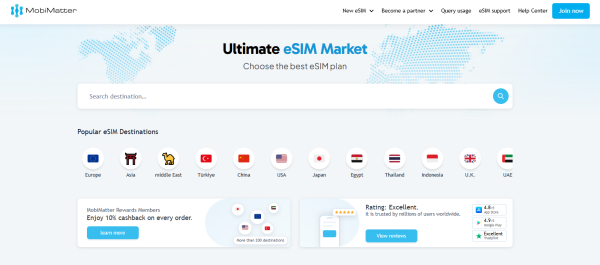 MobiMatter: eSIM Marketplace