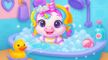 my unicorn care salon game