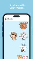 Oh My Bear Cute Stickers