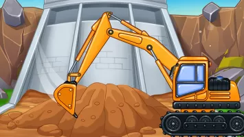 Construction Truck Kids Games