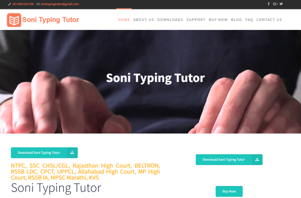 Soni Typing Tutor