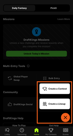 DraftKings Fantasy Sports