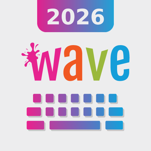Wave Animated Keyboard Emoji