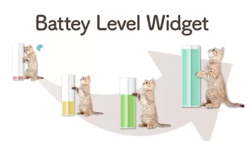 Cat Battery widget