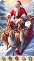 Christmas Game Color by number