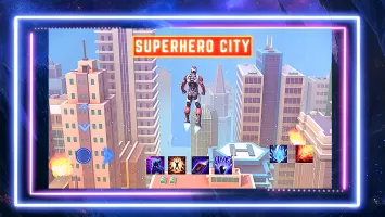 Super hero Flying iron jet man