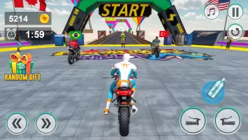 Mega Ramp Stunt - Bike Games