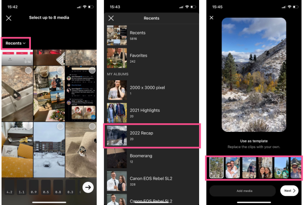 How to Do a Year in Review Video on Instagram？