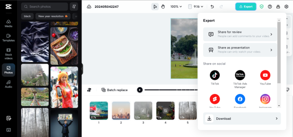 How to import TikTok videos to CapCut for editing?