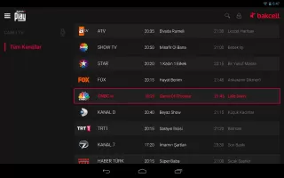 Digiturk Play Yurtdışı
