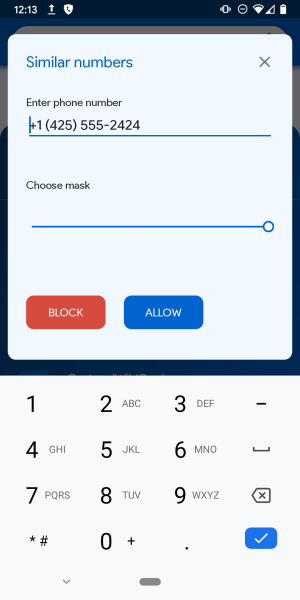 Call Control. Call Blocker