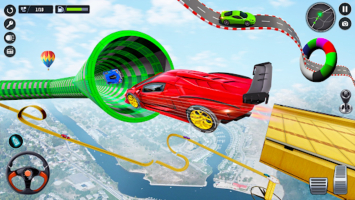 Superhero Car Stunt- Car Games