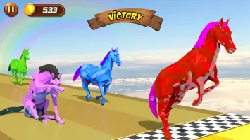 Horse Run Adventure: Dash Game