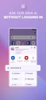 Opera browser with AI