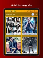 Photo pose for men