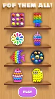 Pop It! Fidget Toys 3D Poppet