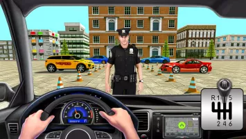 Police Prado Parking Car Games