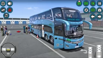Euro Bus Driving Bus Game 3D