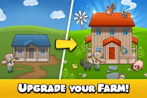 Idle Farm Tycoon - Merge Crops