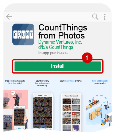 CountThings from Photos