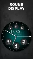 Black Classic Watch Face