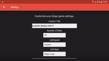 Bingo Caller Machine