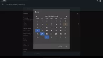 Alarm clock + calendar + tasks