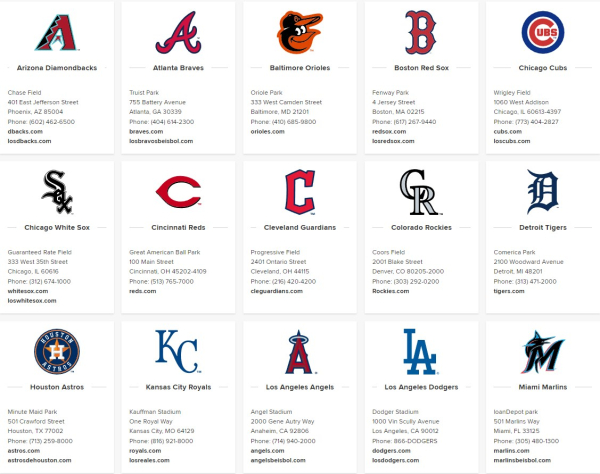 MLB Ballpark