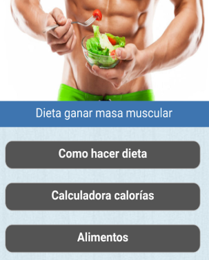 Dieta para ganar masa muscular