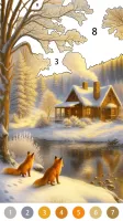 Christmas Game Color by number