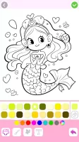 Mermaid Coloring