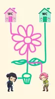 Toilet Rush Race: Draw Puzzle