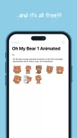 Oh My Bear Cute Stickers