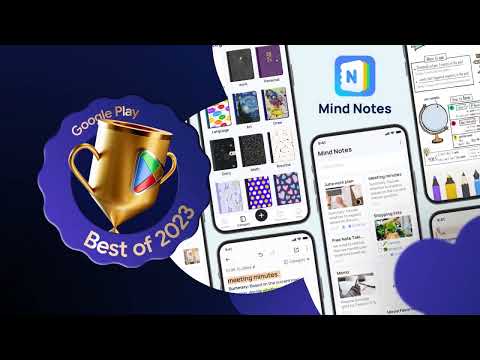 Mind Notes: Note-Taking Apps : Google Play Best of 2023 award. Best for Personal Growth