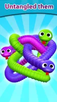 Tangled Snakes Puzzle Game