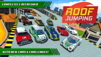 Roof Jumping Car Parking Games