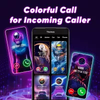 Color Phone Call Screen Theme