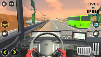 Racing in  Bus Offline Games