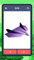 Origami aircraft, paper