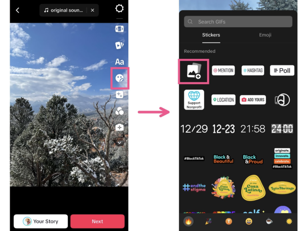 How to Add Pictures to TikTok Videos？