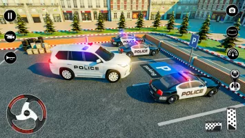 Police Prado Parking Car Games