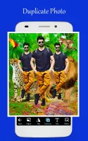Wild animal photo editor frame