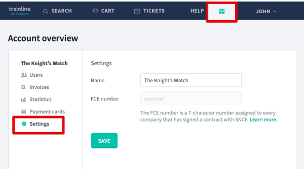 Trainline Business EU