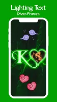Lighting Text Photo Frames