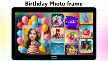 Birthday Photo Frame Maker App